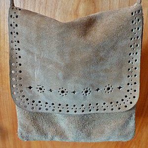 Boho Suede Crossbody Bag